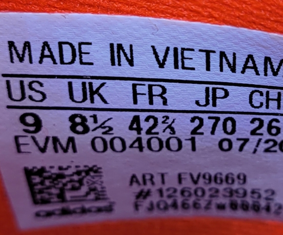 Adidas Ozweego TR STLT 'Black Solar Red' Running Shoes FV9669 - Picture 13 of 13